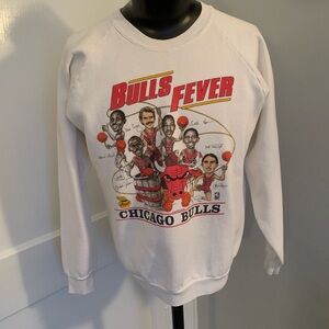 Vintage  Retro Chicago Bulls Sweatshirt
